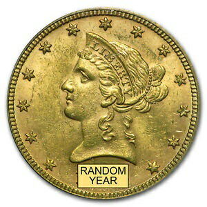 【極美品/品質保証書付】 アンティークコイン コイン 金貨 銀貨 [送料無料] $10 Liberty Gold Eagle MS-61 PCGS (Random) - SKU #22152
