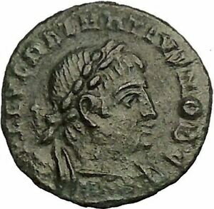  アンティークコイン コイン 金貨 銀貨  DELMATIUS Dalmatius 336AD Roman Caesar Ancient Coin Soldiers Legions i52852