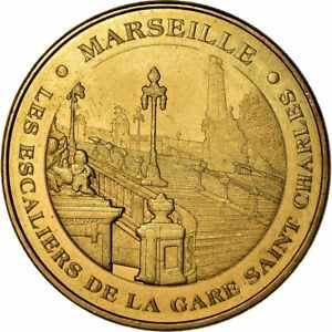  アンティークコイン コイン 金貨 銀貨   France, Token, Touristic token, Marseille - Les escaliers de la gare