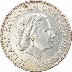 yɔi/iۏ؏tz AeB[NRC RC   [] [#798151] Coin, Netherlands, Juliana, 2-1/2 Gulden, 1960, AU(50-53), Silver