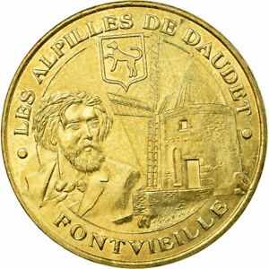  アンティークコイン コイン 金貨 銀貨   France, Token, Touristic token, 13/ Alpilles de Daudet - Fontvieille