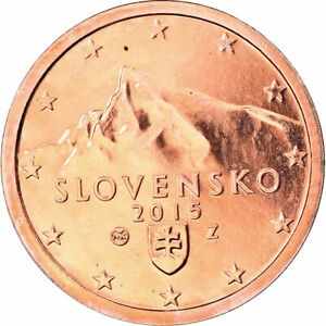 ڶ/ʼݾڽա ƥ    [̵] [#796068] Slovakia, 2 Euro Cent, 2015, MS(63), Copper Plated Steel, KM:New