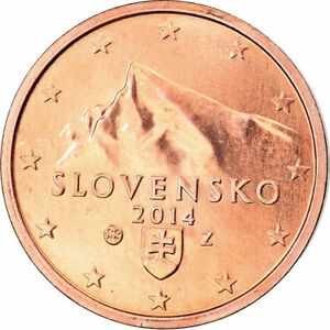 yɔi/iۏ؏tz AeB[NRC RC   [] [#796076] Slovakia, 2 Euro Cent, 2014, MS(63), Copper Plated Steel, KM:New