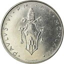 yɔi/iۏ؏tz AeB[NRC RC   [] [#901284] Coin, VATICAN CITY, Paul VI, 100 Lire, 1972, MS(63), Stainless Steel