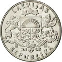 yɔi/iۏ؏tz AeB[NRC RC   [] [#88242] LATVIA, Lats, 2008, KM #12, MS(63), Copper-Nickel, 21.75, 4.77