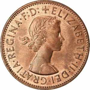 yɔi/iۏ؏tz AeB[NRC RC   [] [#776489] Coin, Great Britain, Elizabeth II, Penny, 1967, MS(60-62), Bronze