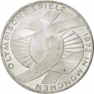 yɔi/iۏ؏tz AeB[NRC RC   [] [#38880] GERMANY - FEDERAL REPUBLIC, 10 Mark, 1972, Munich, KM:131, MS(60-62)