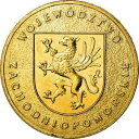 yɔi/iۏ؏tz AeB[NRC RC   [] [#880153] Coin, Poland, 2 Zlote, 2005, Warsaw, MS(60-62), Brass, KM:563