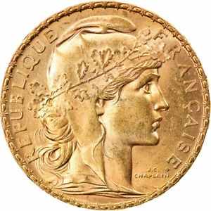  アンティークコイン コイン 金貨 銀貨   Coin, France, Marianne, 20 Francs, 1904, Paris, MS(60-62), Gold