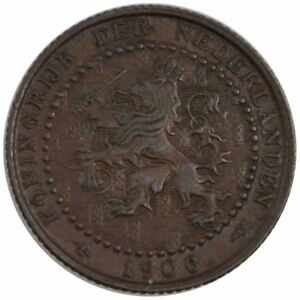 【極美品/品質保証書付】 アンティークコイン コイン 金貨 銀貨 [送料無料] [#150214] NETHERLANDS, Cent, 1906, KM #132.1, AU(55-58), Bronze, 19, 2.49