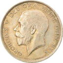  アンティークコイン コイン 金貨 銀貨   Coin, Great Britain, George V, 1/2 Crown, 1918, AU(55-58), Silver
