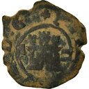 【極美品/品質保証書付】 アンティークコイン コイン 金貨 銀貨 [送料無料] [#871285] Coin, Spain, Philip III, 2 Maravedis, Cuenca, VF(20-25), Copper