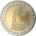 【極美品/品質保証書付】 アンティークコイン コイン 金貨 銀貨 [送料無料] [#794515] GERMANY - FEDERAL REPUBLIC, 2 Euro, 2008, Berlin, AU(55-58)