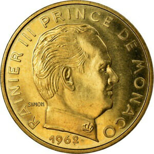 ڶ/ʼݾڽա ƥ Ų [#776170] Coin, Monaco, 20 Centimes, 1962, ESSAI, MS(63), Cupro-Aluminium [̵] #ocf-wr-3120-3501