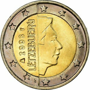 ڶ/ʼݾڽա ƥ    [̵] [#771352] Luxembourg, 2 Euro, 2003, MS(63), Bi-Metallic, KM:82