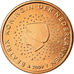 【極美品/品質保証書付】 アンティークコイン コイン 金貨 銀貨 [送料無料] [#701987] Netherlands, 5 Euro Cent, 2009, MS(63), Copper Plated Steel, KM:236