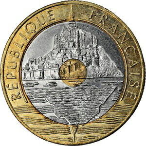 yɔi/iۏ؏tz AeB[NRC RC   [] [#855108] Coin, France, 20 Francs, 1992, Paris, 4 series of streaks, MS(60-62)