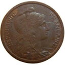 yɔi/iۏ؏tz AeB[NRC RC   [] [#51324] FRANCE, Dupuis, 2 Centimes, 1908, Paris, KM #841, AU(55-58), Bronze