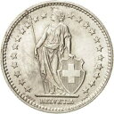  アンティークコイン コイン 金貨 銀貨   Switzerland, 2 Francs, 1922, Bern, AU(55-58), Silver, KM:21