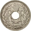 【極美品/品質保証書付】 アンティークコイン コイン 金貨 銀貨 [送料無料] [#500568] France, Lindauer, 25 Centimes, 1917, AU(55-58), Nickel, KM:867