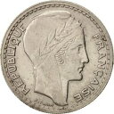  アンティークコイン コイン 金貨 銀貨   France, Turin, 10 Francs, 1947, Beaumont - Le Roger, AU(55-58)