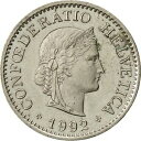 【極美品/品質保証書付】 アンティークコイン コイン 金貨 銀貨 [送料無料] [#523407] Switzerland, 10 Rappen, 1992, Bern, AU(50-53), Copper-nickel, KM:27
