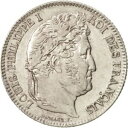  アンティークコイン コイン 金貨 銀貨   France, Louis-Philippe, Franc, 1834, Lille, AU(50-53), Silver