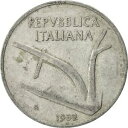 yɔi/iۏ؏tz AeB[NRC RC   [] [#521698] Italy, 10 Lire, 1952, Rome, VF(30-35), Aluminum, KM:93