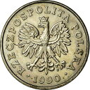 【極美品/品質保証書付】 アンティークコイン コイン 金貨 銀貨 [送料無料] [#773249] Coin, Poland, 100 Zlotych, 1990, Warsaw, VF(30-35), Copper-nickel