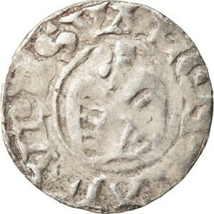  アンティークコイン コイン 金貨 銀貨   Coin, France, Denarius, Valence, VF(30-35), Silver, Boudeau:1021