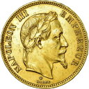  アンティークコイン 金貨  Coin, France, Napoleon III, 100 Francs, 1863, Strasbourg, Gold  #gcf-wr-3162-554