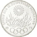 【極美品/品質保証書付】 アンティークコイン コイン 金貨 銀貨 [送料無料] [#38875] GERMANY - FEDERAL REPUBLIC, 10 Mark, 1972, Stuttgart, KM:135, MS(63)