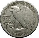 【極美品/品質保証書付】 アンティークコイン コイン 金貨 銀貨 [送料無料] 1942 WALKING LIBERTY Half Dollar Bald Eagle United States Silver Coin i45139