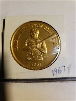 【極美品/品質保証書付】 アンティークコイン コイン 金貨 銀貨 [送料無料] 1967 Gold Aluminum Babe Ruth Mardi Gras Endymion