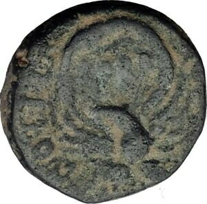 ڶ/ʼݾڽա ƥ    [̵] SEVERUS ALEXANDER 222AD Caesarea Maritima in Judea Ancient Roman Coin i64147