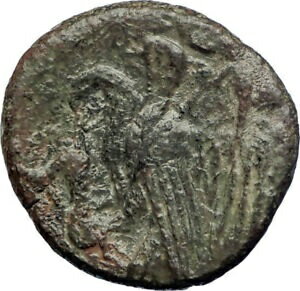  アンティークコイン コイン 金貨 銀貨  AKRAGAS Sicily Magistrate Silanos Pre Carthage War Ancient Greek Coin i73354