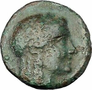 ڶ/ʼݾڽա ƥ    [̵] Antiochos III Megas 222BC Apollo Tripod SELEUKID Ancient Greek Coin i47180