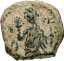 ڶ/ʼݾڽա ƥ    [̵] ARETAS IV &SHAQUILATH Arab Kingdom of Nabataea PETRA Ancient Greek Coin i46666