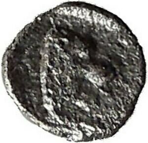  アンティークコイン コイン 金貨 銀貨  CARIA Uncertain Greek City 4th Century BC Lion Ram Ancient Silver Coin i38812