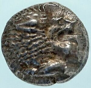  アンティークコイン コイン 金貨 銀貨  MILETOS in IONIA Authentic Ancient ARCHAIC Silver Greek Coin LION NGC MS i83831