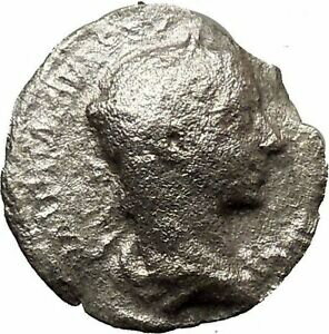  アンティークコイン コイン 金貨 銀貨  Severus Alexander 226AD Silver Ancient Roman Coin PAX Peace Cult i32962