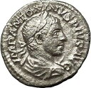 yɔi/iۏ؏tz AeB[NRC RC   [] Elagabalus Bisexual Emperor 221AD Silver Ancient Roman Coin Forethought i54246