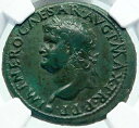 NERO 本物の古代本物のオリジナル 66AD ローマコイン SECURITAS NGC i86389 #oct-wr-3204-3004 NERO Authe...
