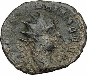  アンティークコイン コイン 金貨 銀貨  Valerian II Ancient Roman Coin Possibly Unpublished Fides Trust Cult i40454