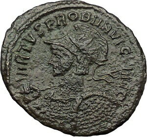 ڶ/ʼݾڽա ƥ    [̵] Probus INVICTI SUN God 281AD Very rare Ancient Roman Coin Pax Peace Cult i31400