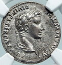  アンティークコイン 銀貨 AUGUSTUS Biblical Jesus Christ Time RENDER CAESAR Silver Roman Coin NGC i87810  #sct-wr-3204-361