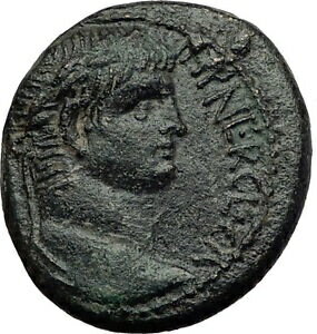 yɔi/iۏ؏tz AeB[NRC RC   [] NERO 65AD Antioch on the Orontes in Seleukis Pieria Ancient Roman Coin i60716