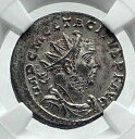 【極美品/品質保証書付】 アンティークコイン コイン 金貨 銀貨 [送料無料] TACITUS Authentic Ancient 275AD Genuine Roman Coin PAX PEACE NGC MS i81341