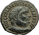 yɔi/iۏ؏tz AeB[NRC RC   [] LICINIUS I Constantine I enemy 321AD Authentic Ancient Roman Coin JUPITER i77082