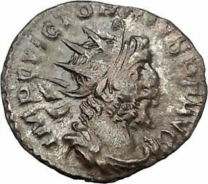  アンティークコイン コイン 金貨 銀貨  Victorinus 269AD Very rare Ancient Roman Coin Sol Sun God Cult i45652